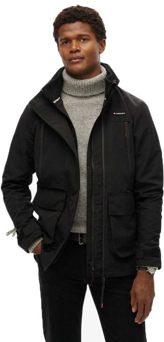 Superdry Ultimate Windbreaker zonder capuchon Heren Zwart