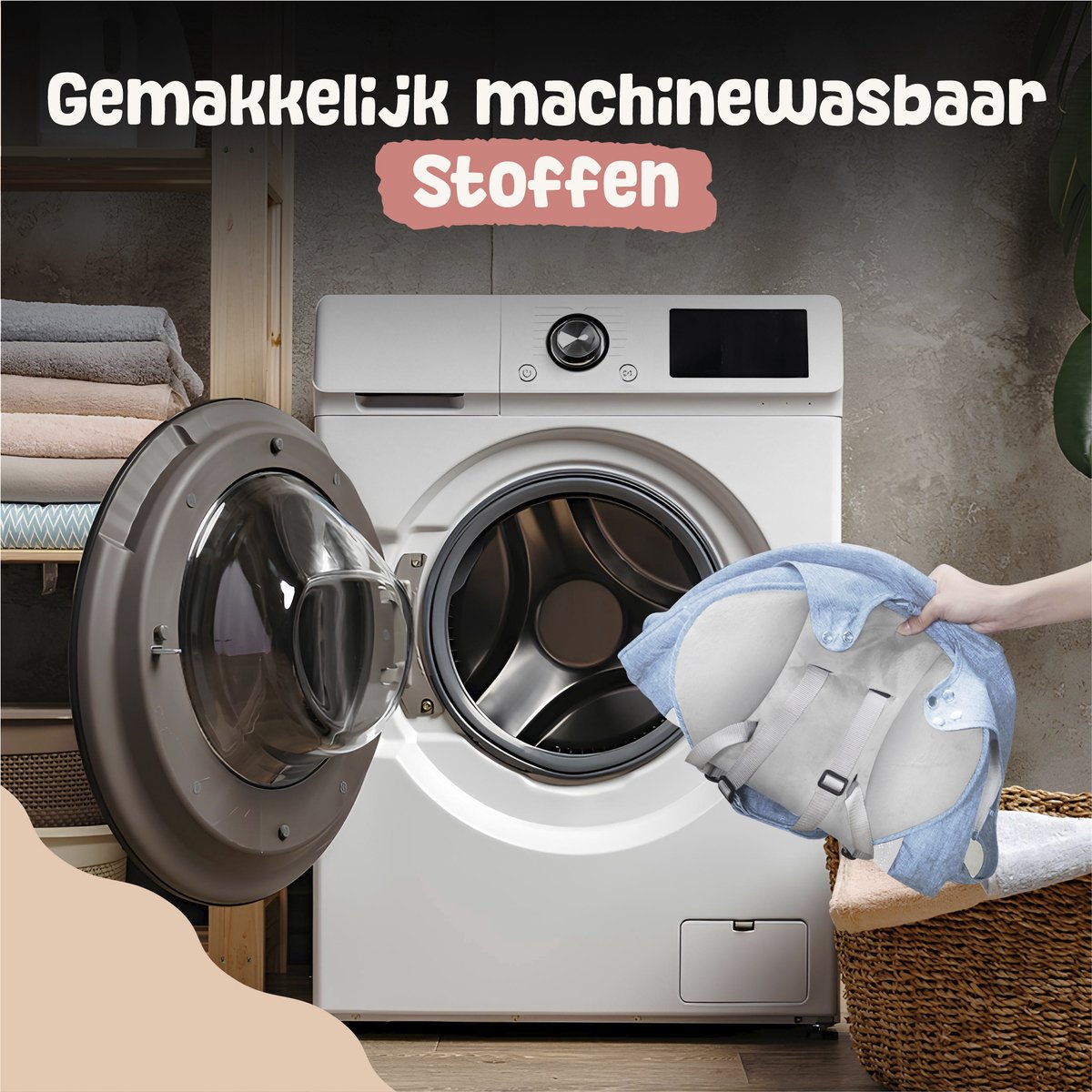 Elovia Elektrische Wipstoel - Muziek en Swing Opties - Blauw thumbnail 6