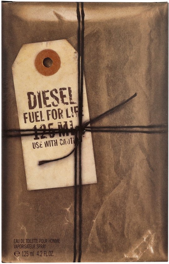 Diesel Fuel for Life - Eau de toilette voor heren met houtachtige noten - 125ml