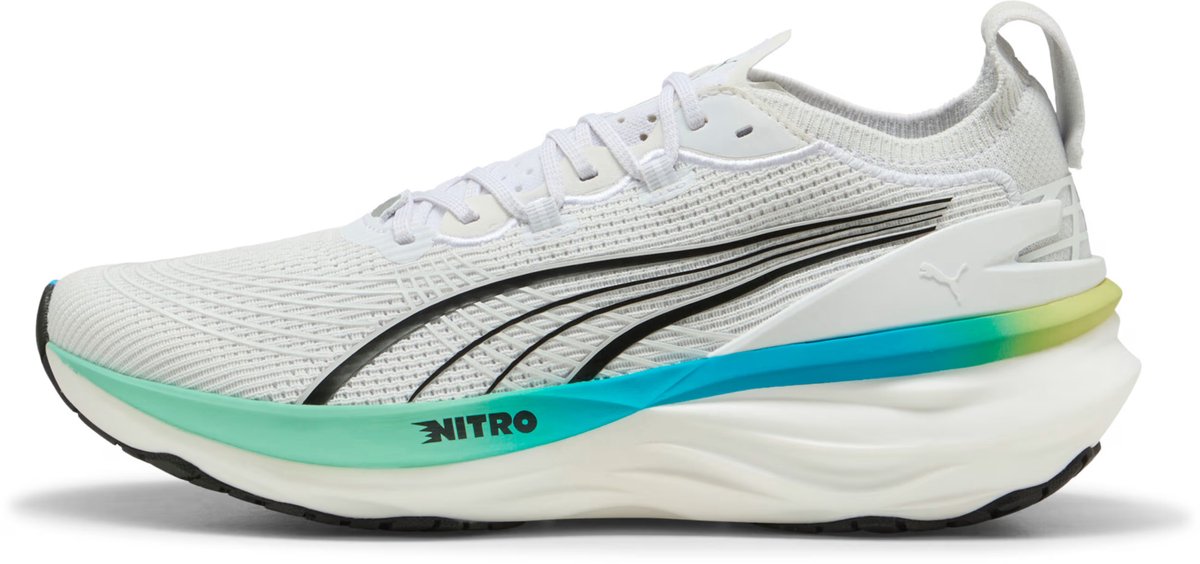 Puma Foreverrun Nitro 2 Hardloopschoenen Sportswear Volwassen Wit