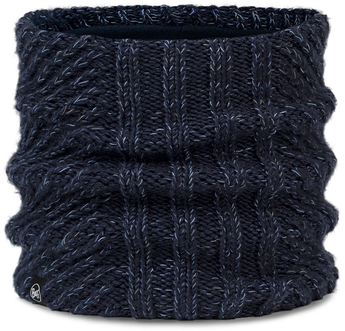 Buff ® Knitted & Fleece Nekwarmer Blauw