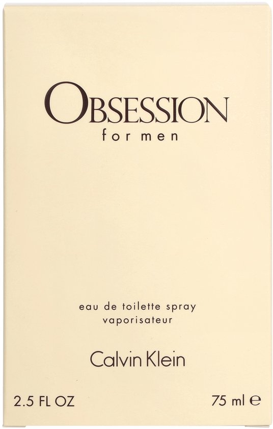 Calvin Klein Obsession 75 ml Eau de Toilette - Herenparfum