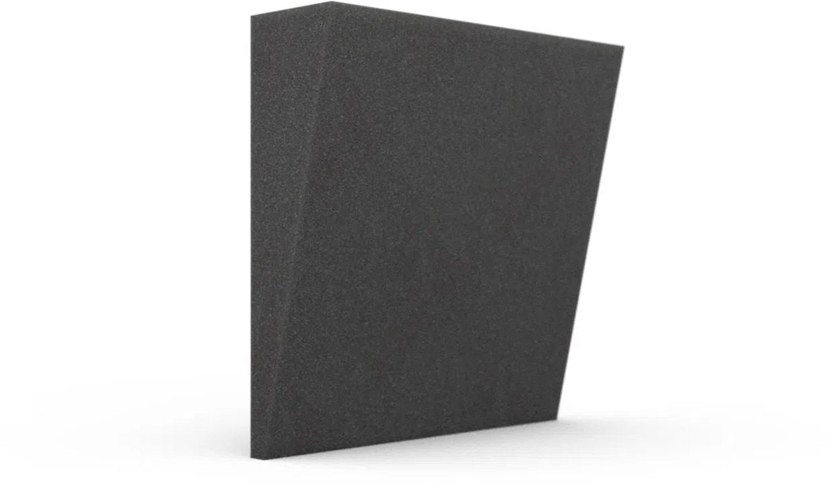 Bigblock Akoestische Tegel Slope 0x30x(5-1) cm - 4 Stuks - Akoestisch Schuim - Geluidsisolatie en Absorptie - Akoestische Panelen - Studio Foam - Wanddecoratie