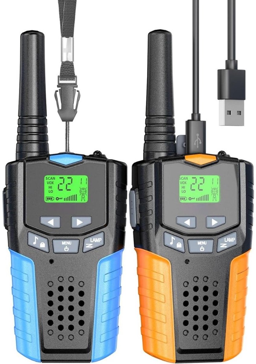 Walkie Talkie voor Kinderen - Portofoon - Compact voor Volwassenen -