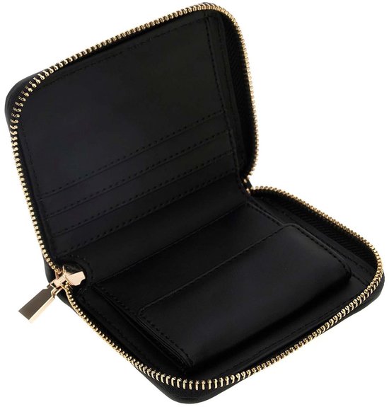 GUESS porte-monnaie Phaedra SLG Zip Around Wallet Black noir
