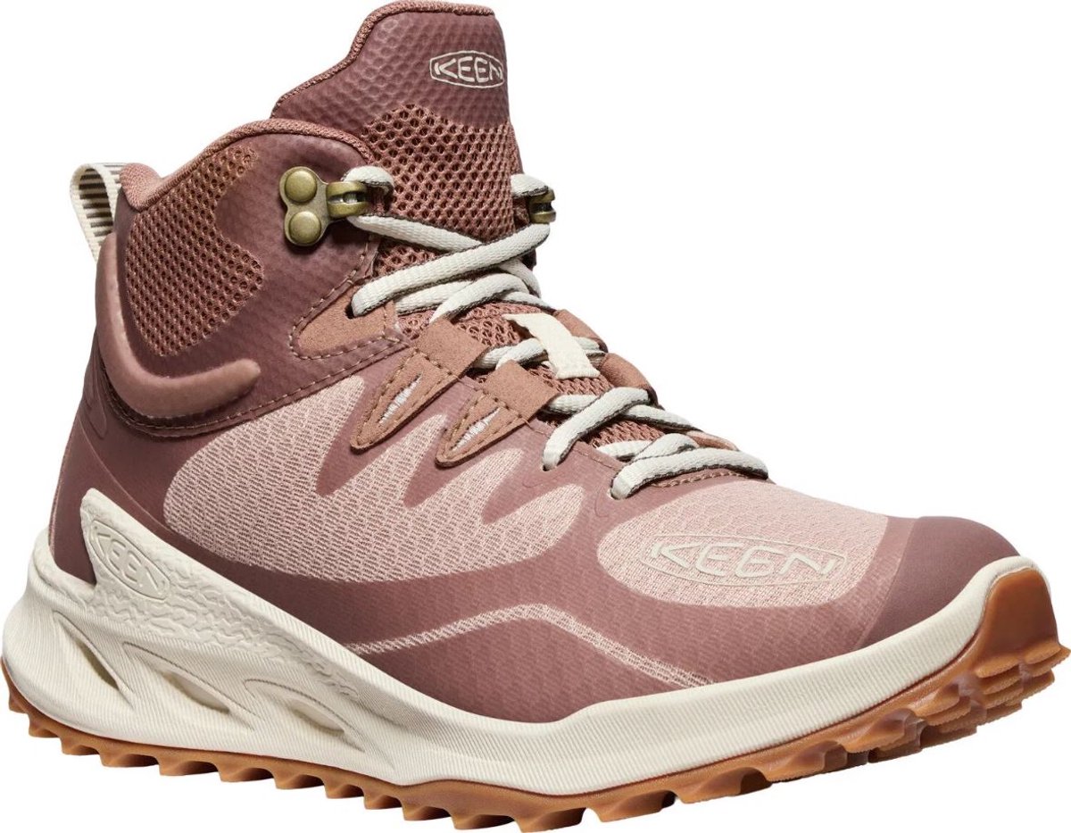 Damesschoenen Keen Wmns Zionic Mid Wp Warm Taupe/berkenlichtbruin
