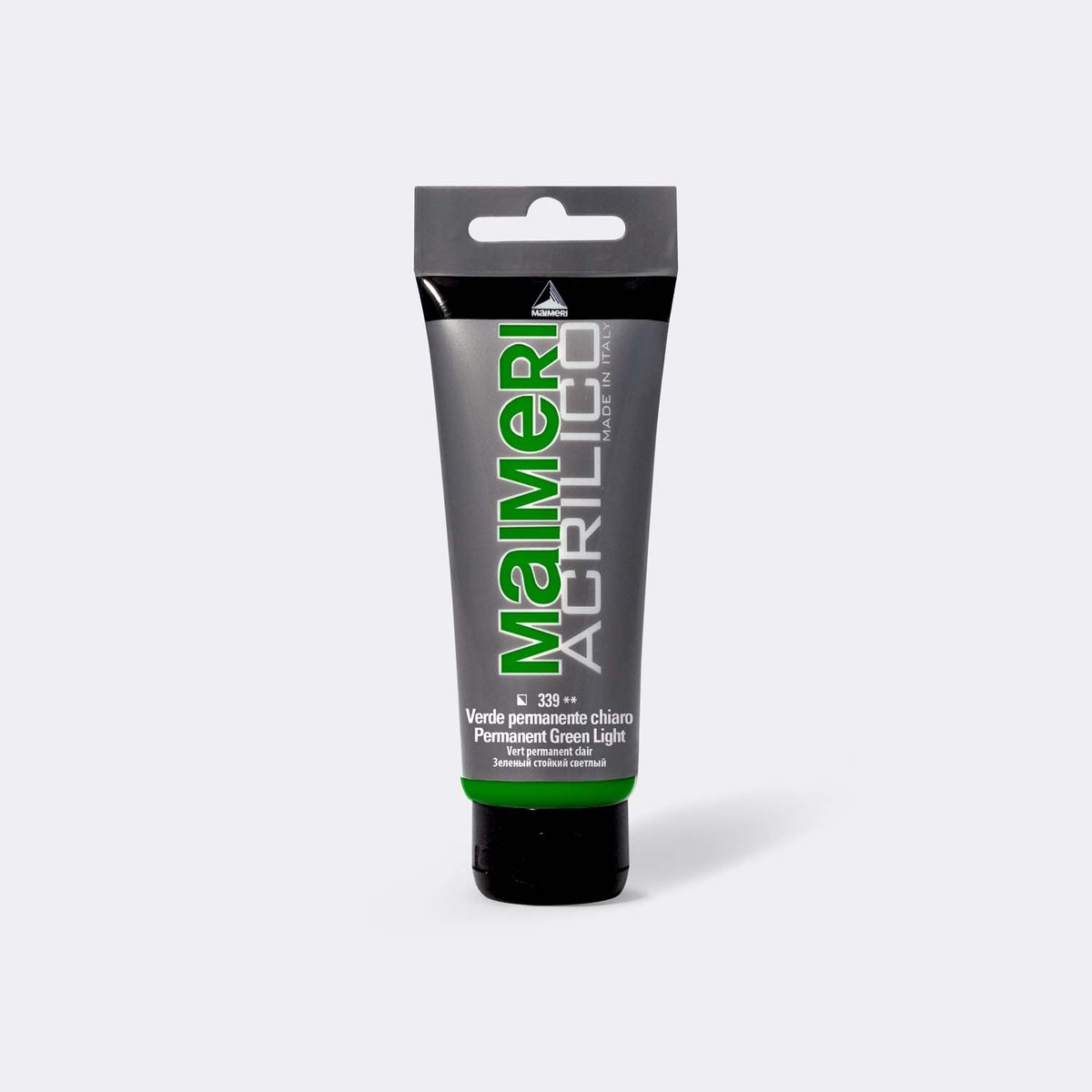 Maimeri - Acrilico Acrylverf tube 200 ml - Verde permanente chiaro 339