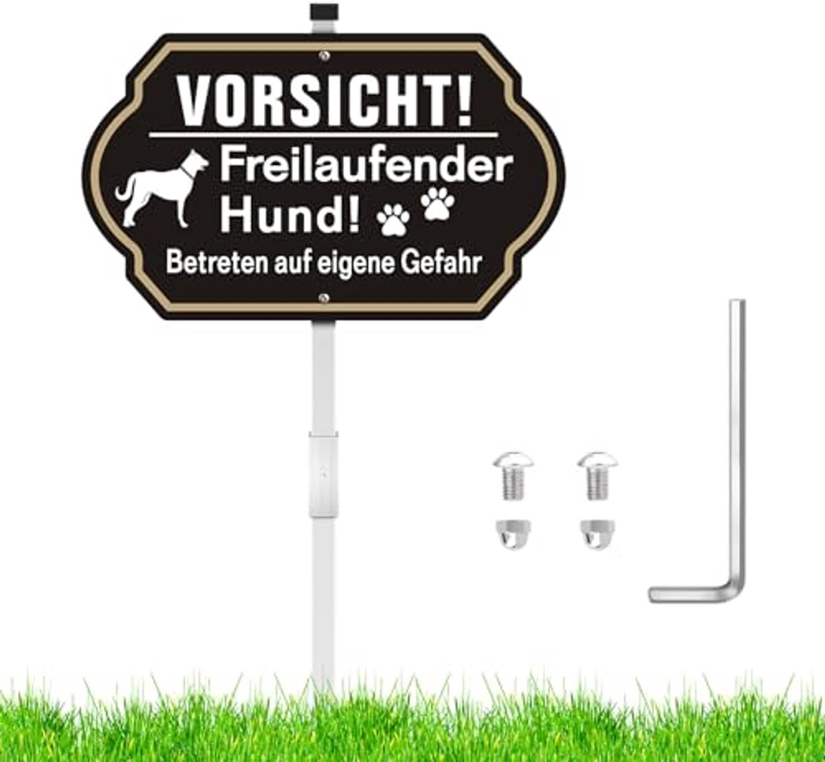 Waarschuwingsborden voor Videobewaking - Set van 2 Stuks, Metaal, 25 x 18 cm