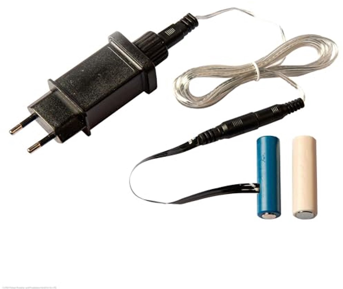 Batterijadapter 2x AA met 1,8 m kabel - Voor continue stroomvoorziening