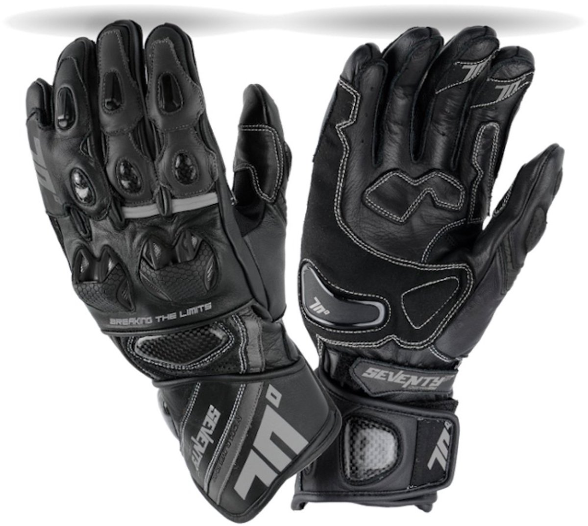 Seventy Degrees Sd-r12 Racehandschoenen Zwart XL Man