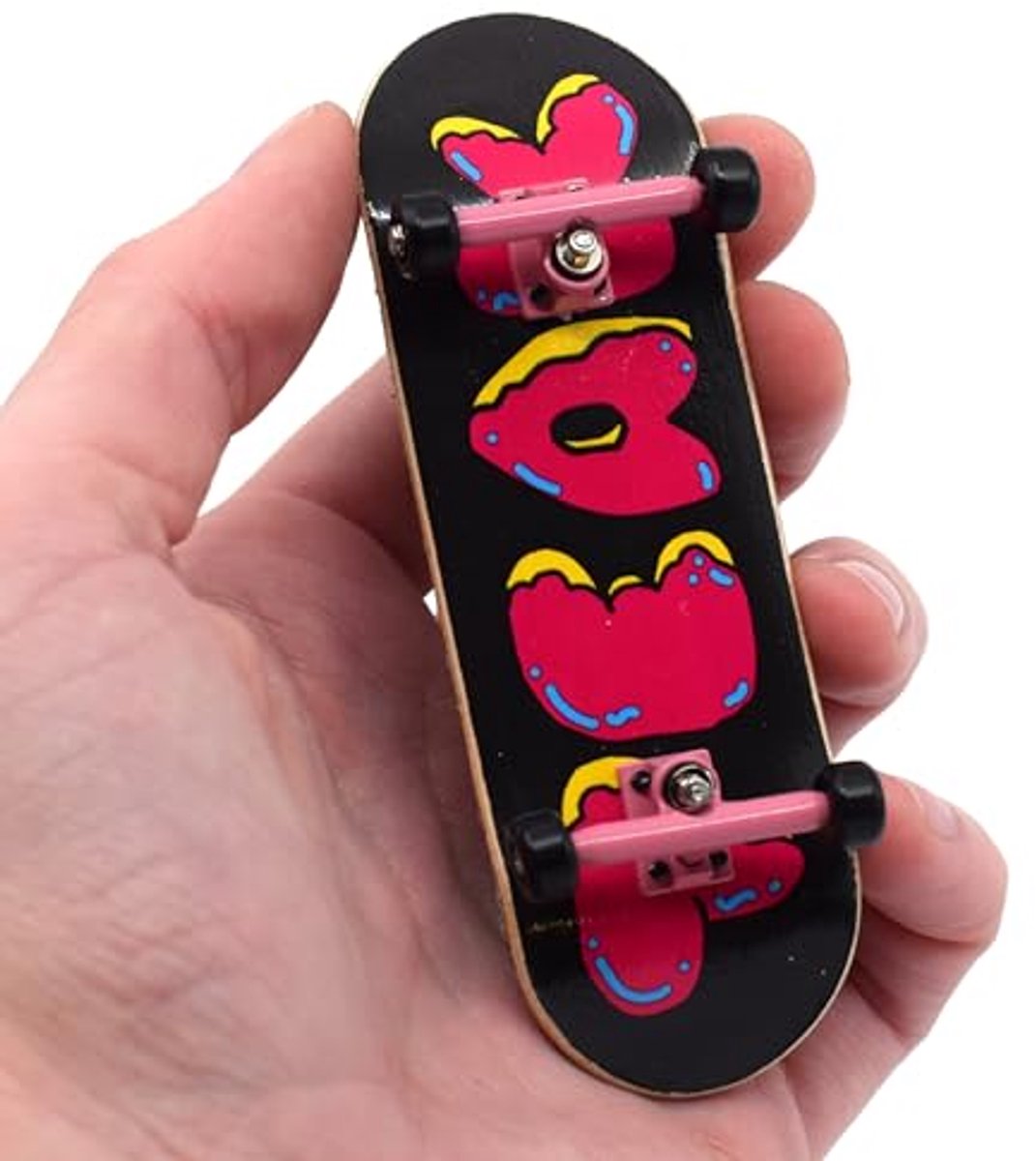 Houten skateboard dek 32 mm met uniek ontwerp en professionele trucks