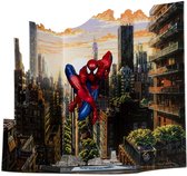McFarlane Toys Marvel Spider-Man – 1:6 Schaal Verzamelobject – Met Stripboek & Scènebasis – Spider-Man #1 Cover Editie