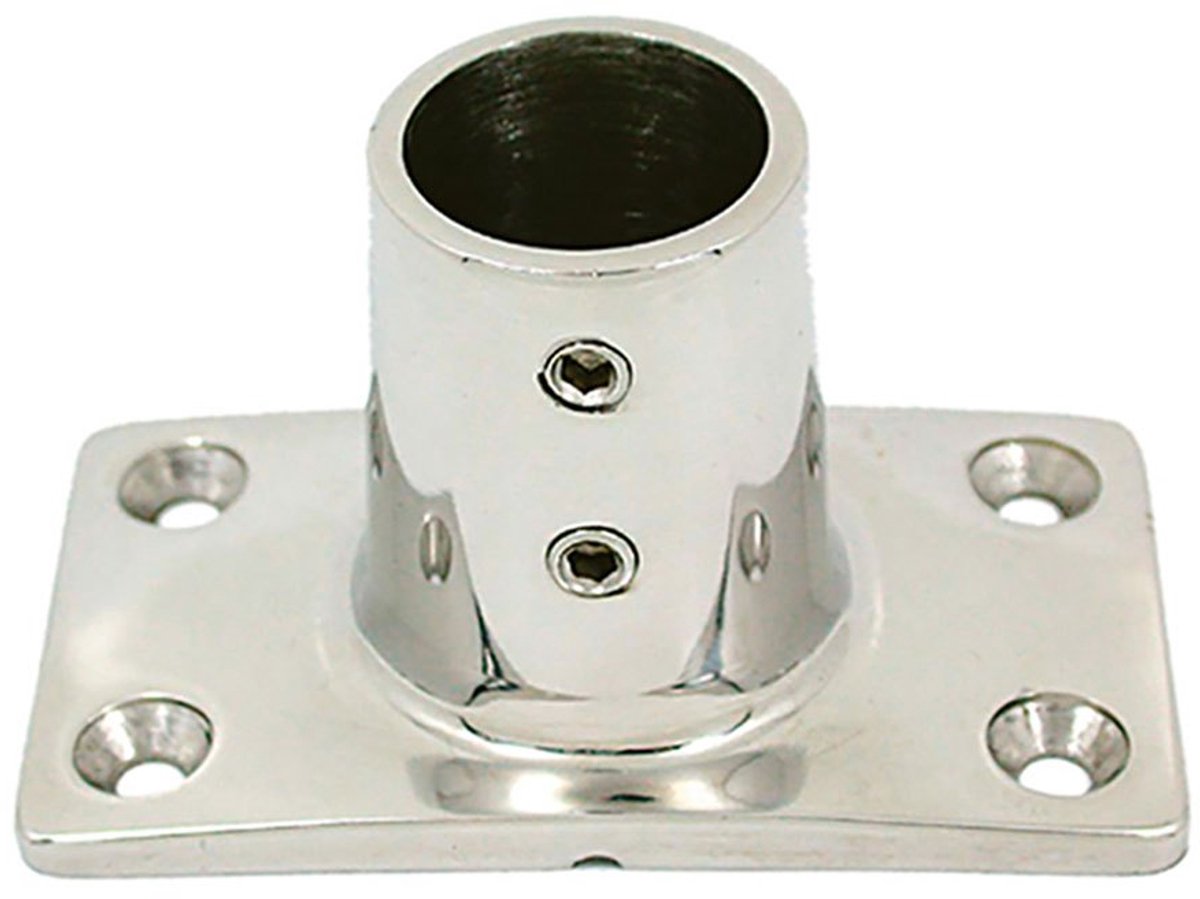 Oem Marine Roestvrij Staal Rechthoekige Steun Van 90° Zilver 25 mm