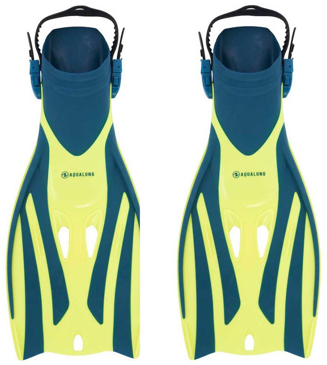 Aqua Lung Sport Fizz - Flippers - Zwemvliezen - Volwassenen - Geel/Petrol - 41-48