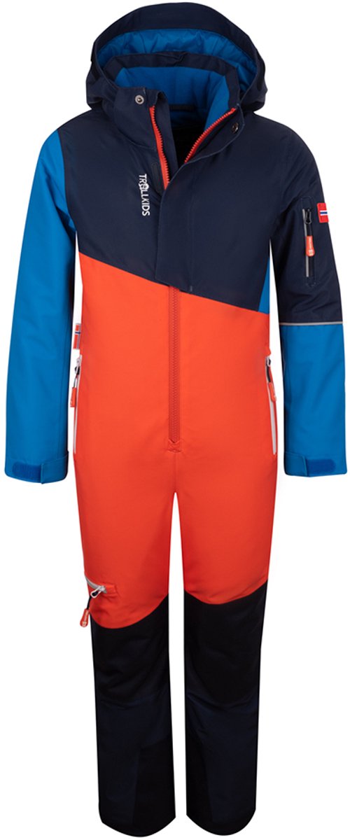 Trollkids Hallingdal Racepak Blauw 104 cm Kinderen