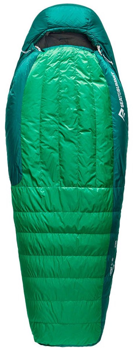 Sea to Summit Ascent -1°c Slaapzak - Down Regular - Groen
