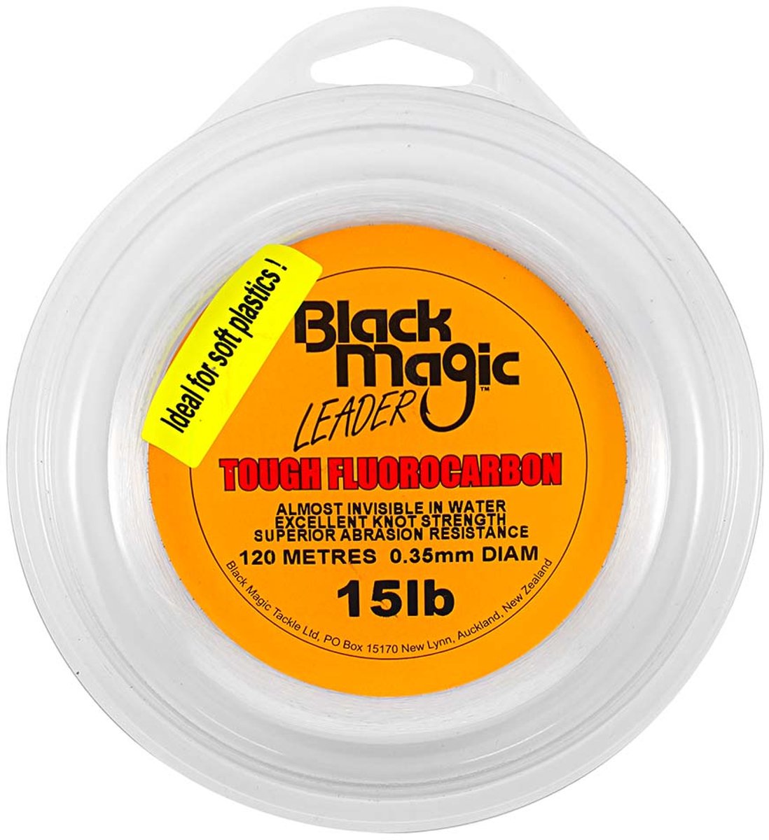 Black Magic Tough Flurocarbon 120 M Wit 0.350 mm