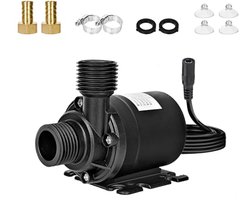 Mini Waterpomp 12V voor Aquarium en Vijver – Ultrastille Fonteinpomp 800L/H