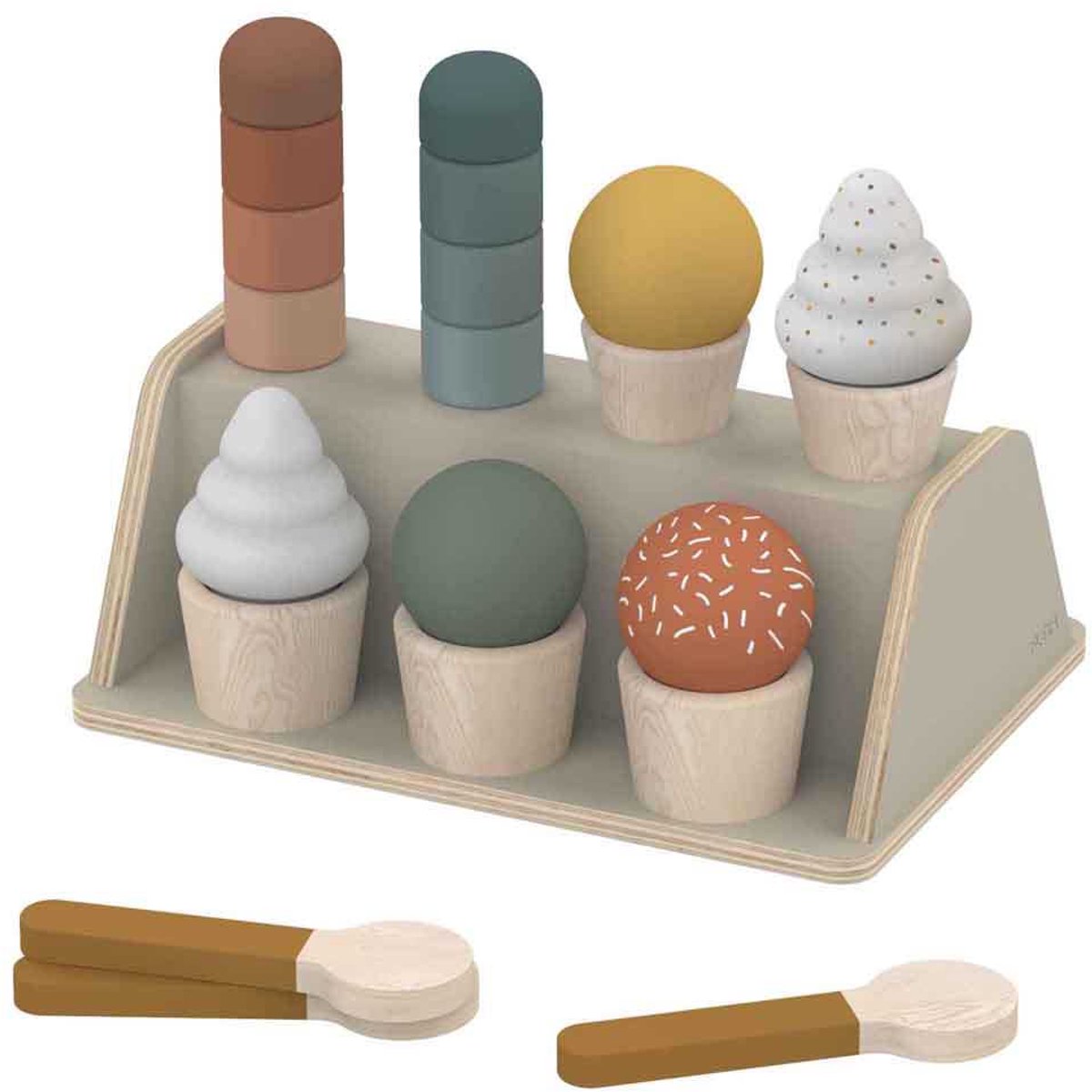 Flexa Ijsjesset Beige Kinderen