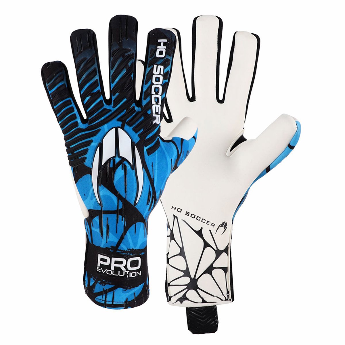 Ho Soccer Pro Evolution Ii Ng Junior Keepershandschoenen Blauw 3