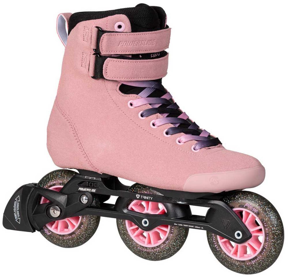 Powerslide Pheme Fresa Inline Skates Voor Dames Vrouw Zwart