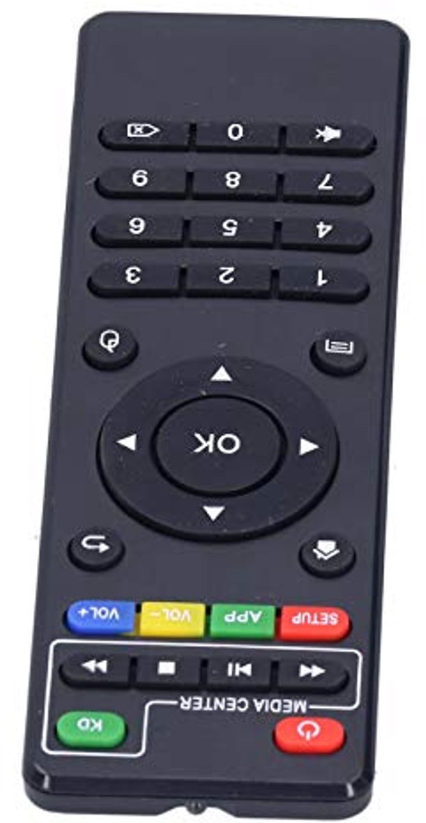 Draagbare TV Box Afstandsbediening voor Android - Vervanging voor X96 Serie