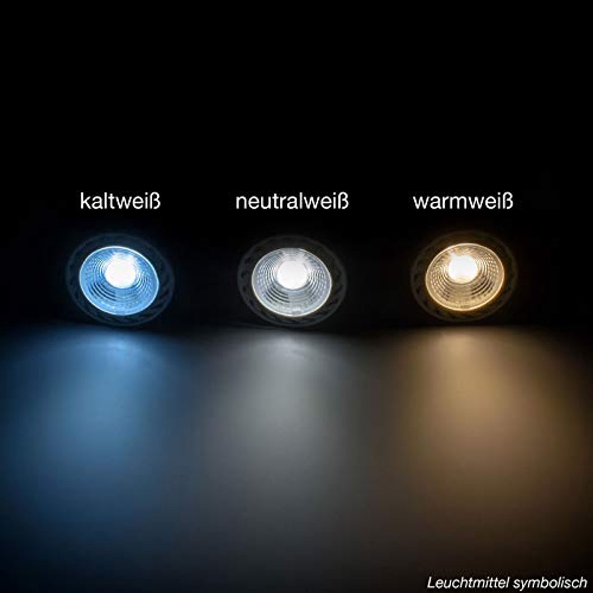 GU10 1W LED Spotlamp Warm Wit 3000K - Energiezuinige Inbouwlamp met 120 Lumen