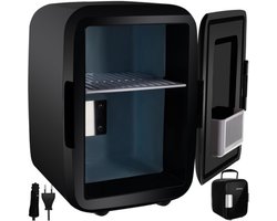 Mini Koelkast Frigobox 220/12 Volt AC/DC Make-Up Beauty Skincare/Auto/Caravan/Camping Minibar