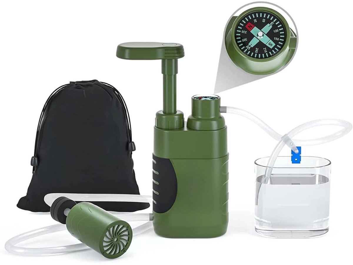 MMP® Waterfilter noodpakket - Waterfilter - Groen - 21cm x 13cm x 6cm