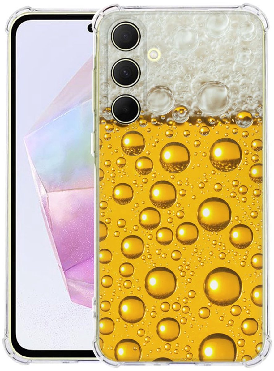 Samsung Galaxy A56 Hoesje - Bier TPU Antishock