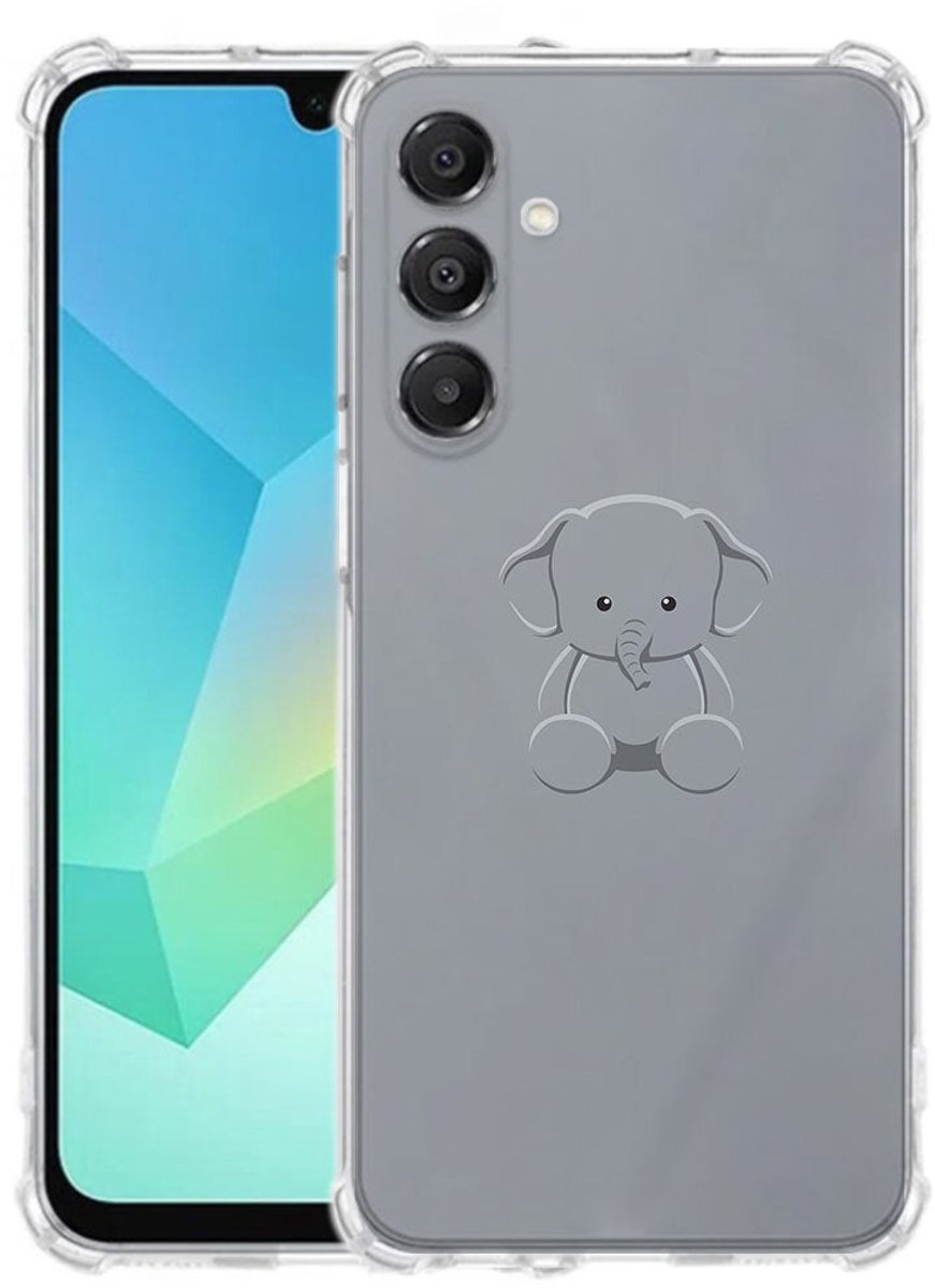 TPU Telefoonhoesje Samsung Galaxy A17 - Baby Olifant schokabsorberende backcover