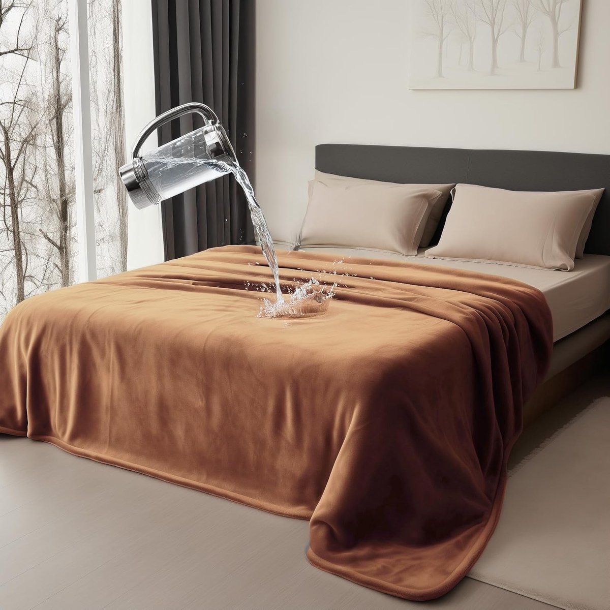 Solacis Love Blanket - Waterdicht deken - 100% Waterproof - Voor in bed - Seks - Date night - Must have voor intieme momenten!
