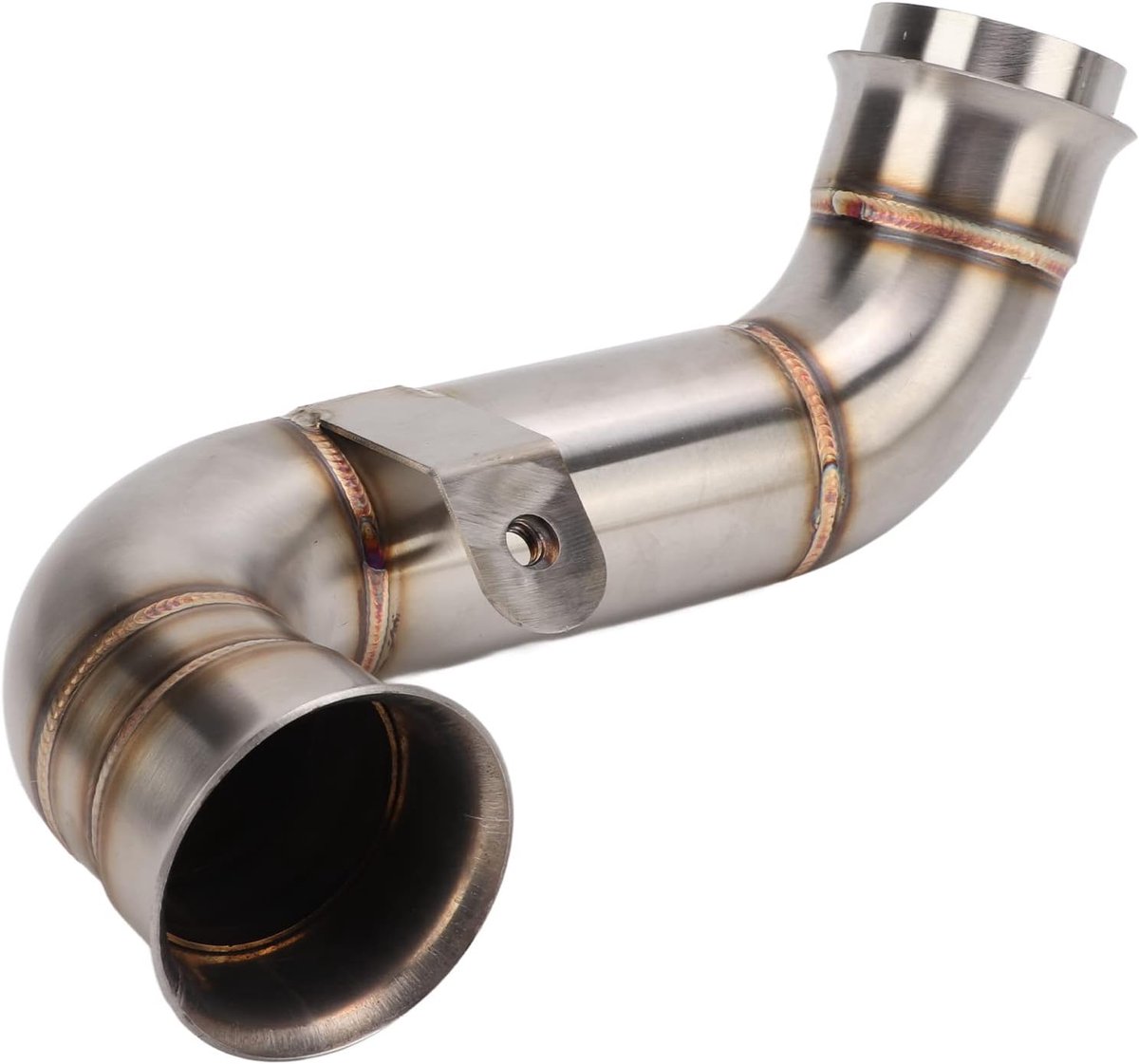 Exhaust Middle Pipe - Rvs - Motorfiets - Vervangingsonderdeel - Verbindingstube - Voor 790 Adventure 2019-2021