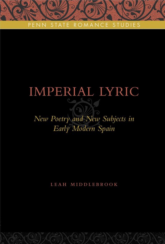 Penn State Romance Studies - Imperial Lyric - cover