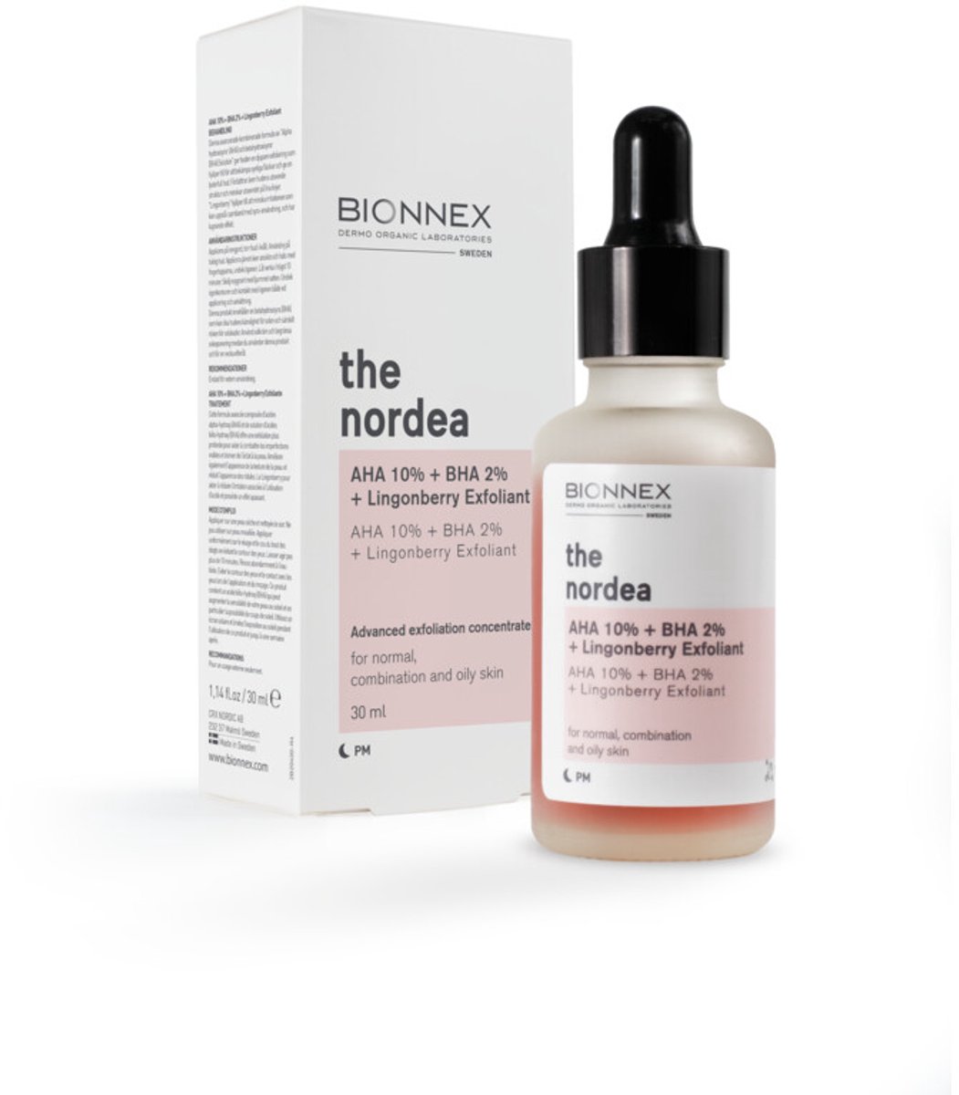 Bionnex - The Nordea Aha+Bha Serum - 3 x 30 ml - Voordeelverpakking