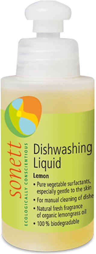 Handafwasmiddel 120 ml (Citroen)|Liquid dishwasher by hand 120 ml (Lemon)|Lave-vaisselle liquide à la main 120 ml (Citron)