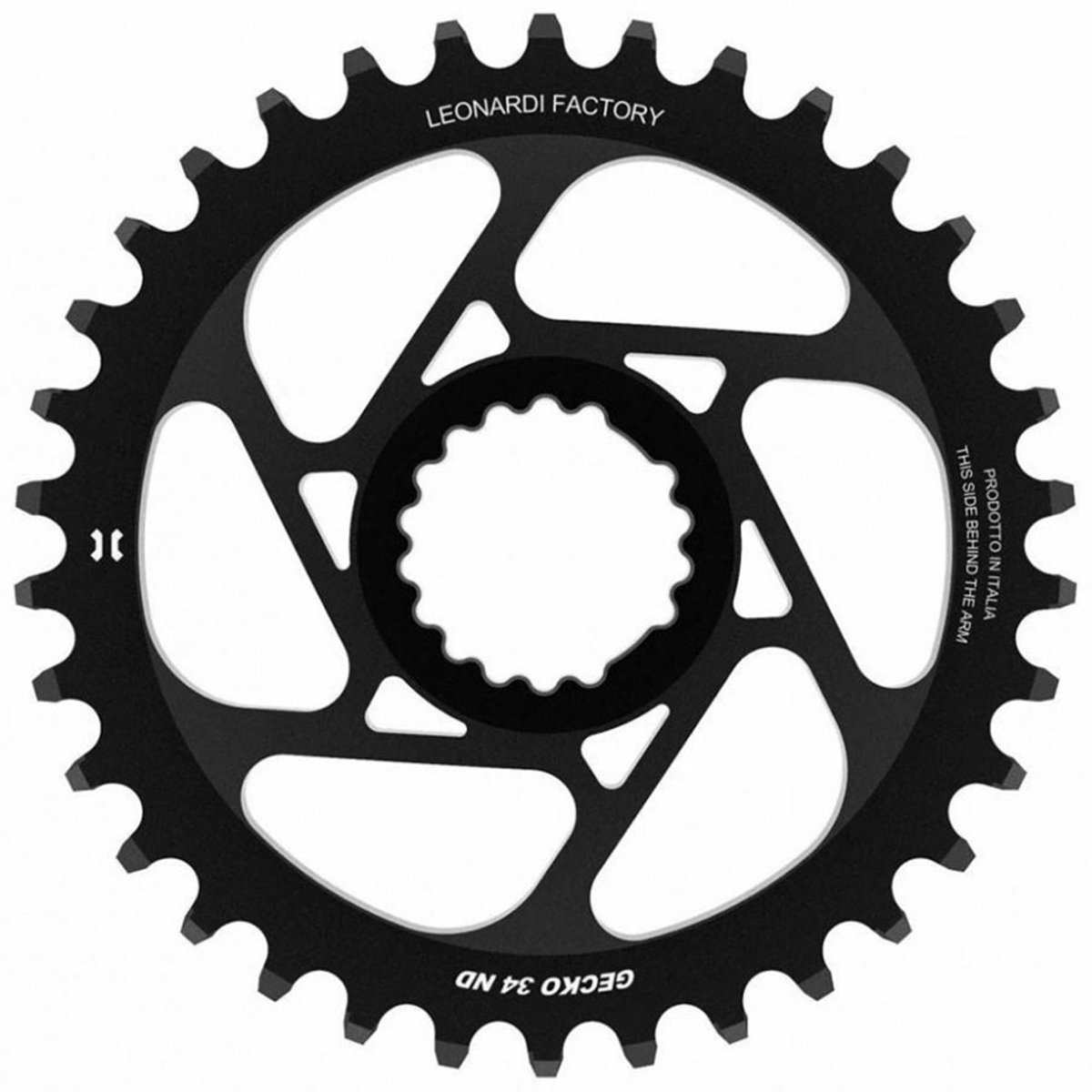 Leonardi Racing Gecko Cannondale C6 Kettingblad Zwart 30t