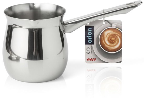 Koffiepot Voor Fornuis MAGICLULU Turkse Koffiepot - 360 Ml, Roestvrij Staal, Voor Fornuis En Buiten Koffie Kan Fornuis