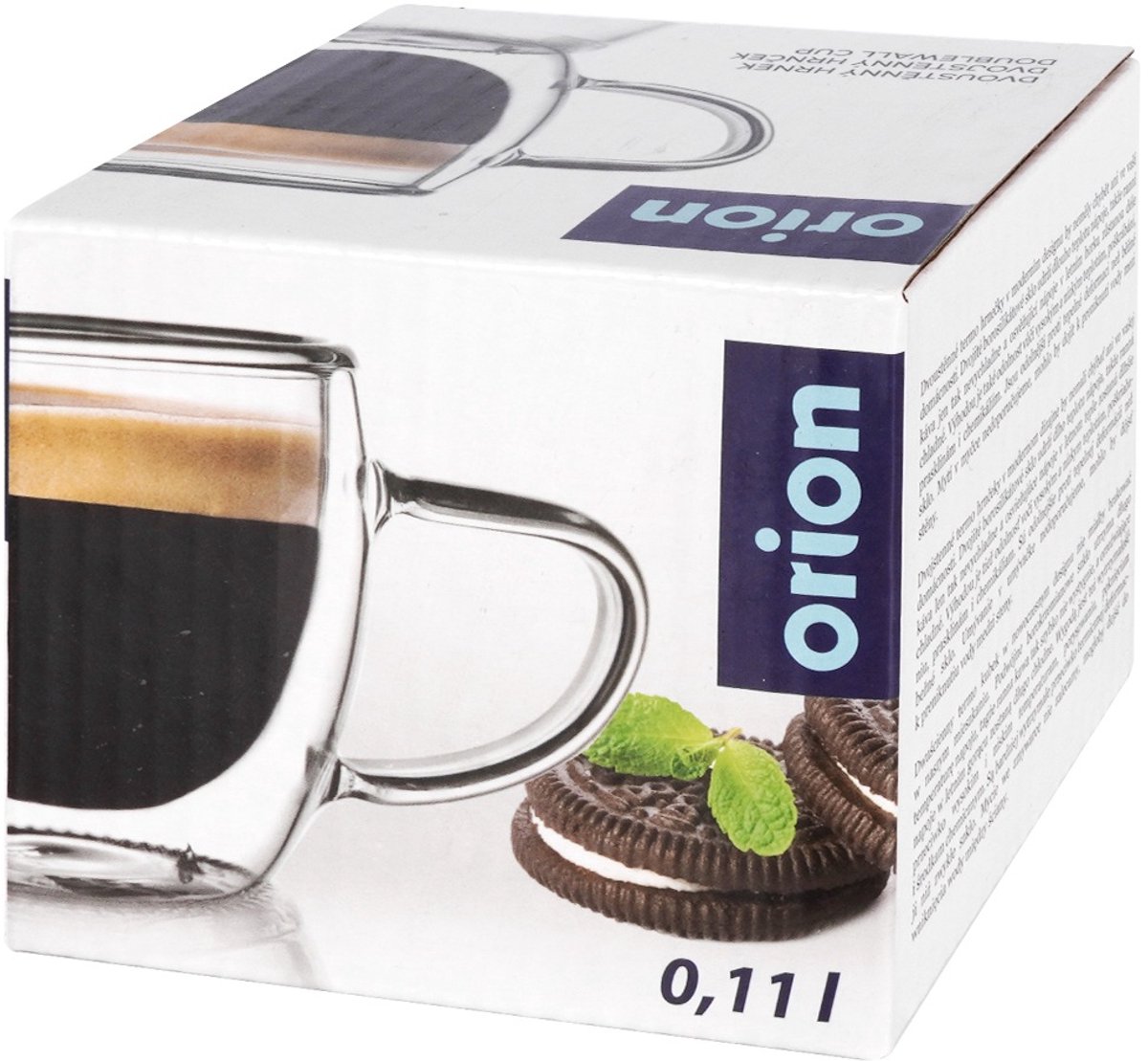 Thermische Glazen met Dubbele Wand voor Espresso DOUBLE 100 ml 4 stuks - Koffieglazen - Theeglazen - Glazen - Dubbelwandig