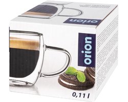 Thermische Glazen met Dubbele Wand voor Espresso DOUBLE 100 ml 4 stuks - Koffieglazen - Theeglazen - Glazen - Dubbelwandig