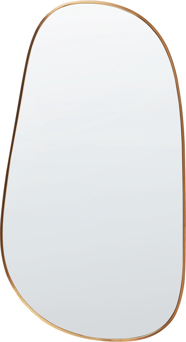 Beliani VERNAIS - Wandspiegel - Goud - 57 x 110 cm - Metaal