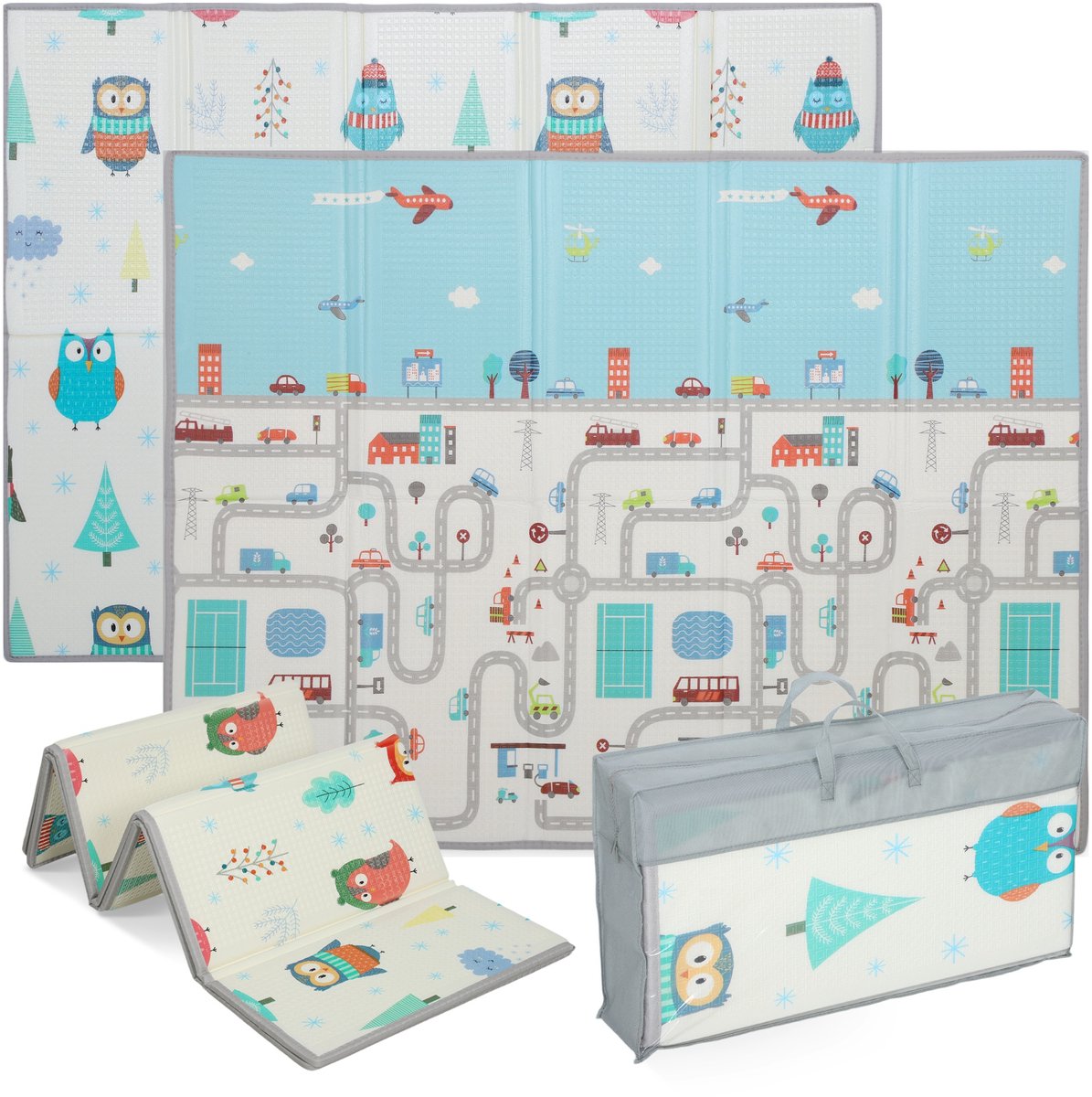 AIYAPLAY Speelmat voor Kinderen XPE, PE 200L x 150B x 1,5H cm Meerkleurig
