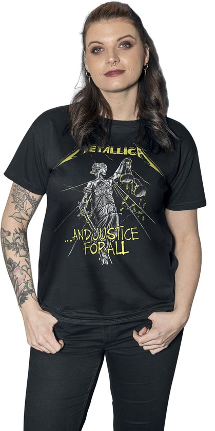 Metallica... And Justice For All - T-shirt Tracklist noir 3XL Katoen - Produits dérivés du groupe, Groupes