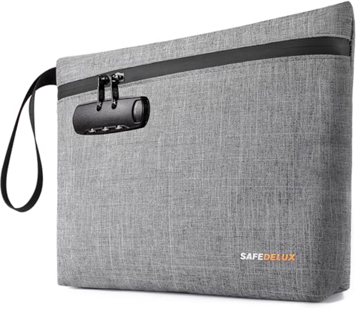 Grijze Opslag Lock Bag - Veilig en Ruim