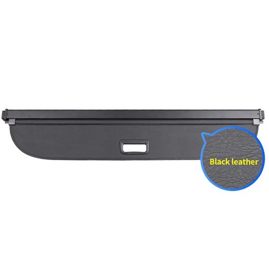 Kofferbakbekleding voor Volvo V60 2020 2021 2022 2023, Auto Lederen Kofferbakmat Cargo Tray Liners Bagagematten Waterdichte Beschermer Accessoires,B/Black