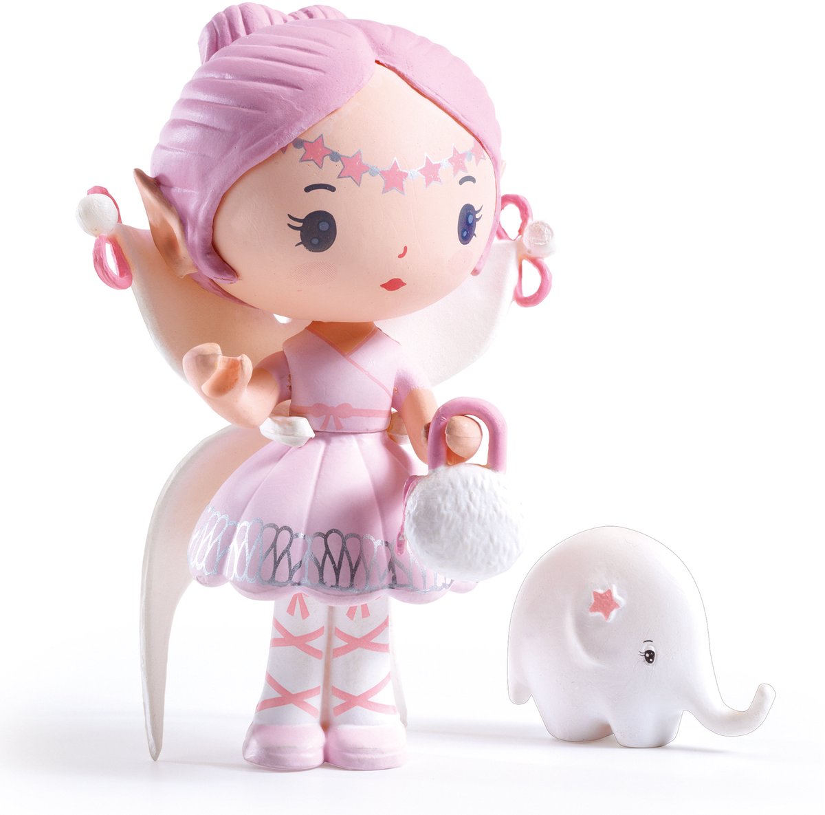 Djeco tinyly speelfiguur Elfe & Bolero - fantasie speelgoed.