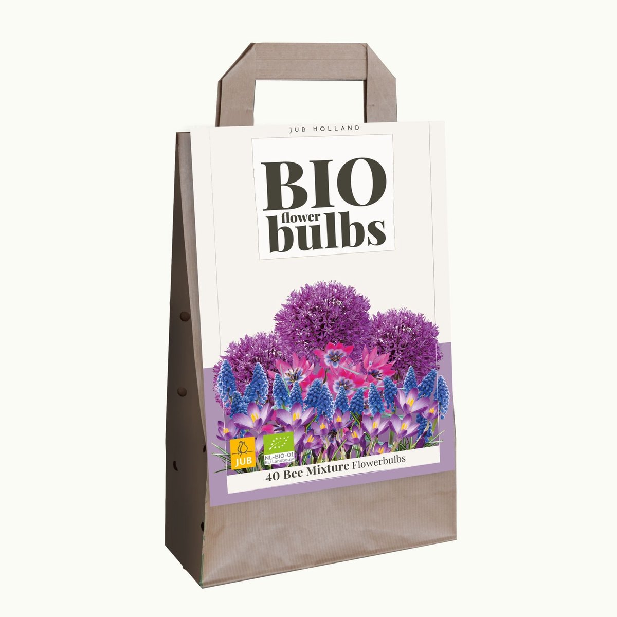 Bloembollentas Bee Mixture Bijenvriendelijk Biologische Bloembollen - Bijen-Vlinders - Snijbloemen - Geurend - Biologische-Ecologische bollen