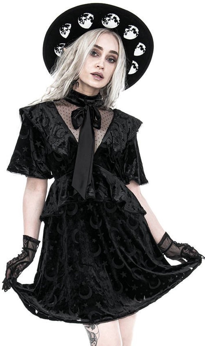 Restyle - Gothic schoolgirl - Devoured Jurk met Strik - 2XL
