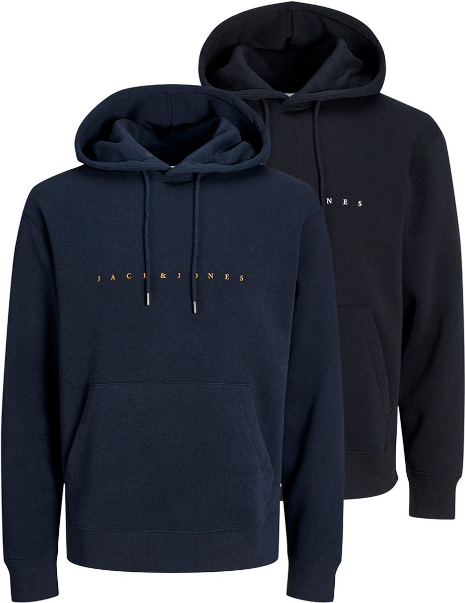 Jack & Jones Heren hoddie 2 pack Star