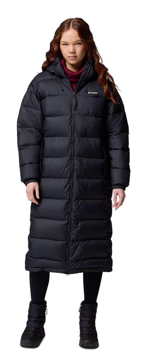 Columbia Pike Lake™ Iii Long Gewatteerde Jas Vrouw Zwart